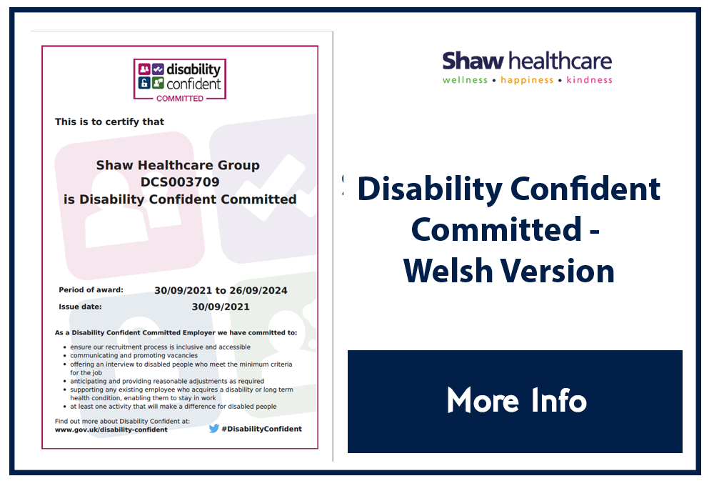 Shaw Disability Confident Committed